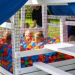 King-Swings-Rocket-Blazer-Xtreme-Vinyl-Swing-Set-Ball-Pit
