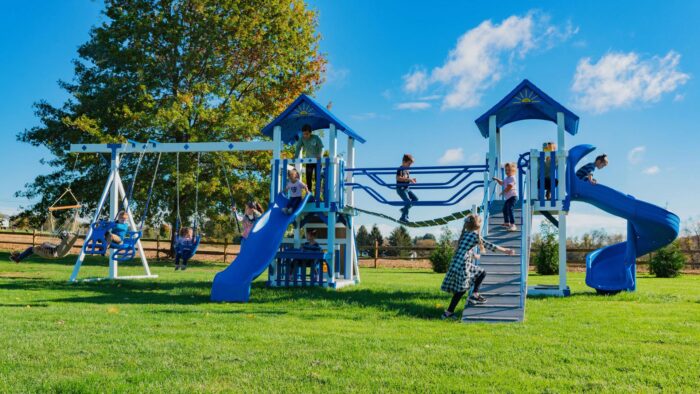 King-Swings-Space-Walk-Vinyl-Swing-Set