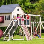 King-Swings-The-Palace-Vinyl-Swing-Set-Side-Left