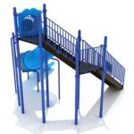 Playground-Equipment-12-Foot-Spiral-Tube-Slide-Back