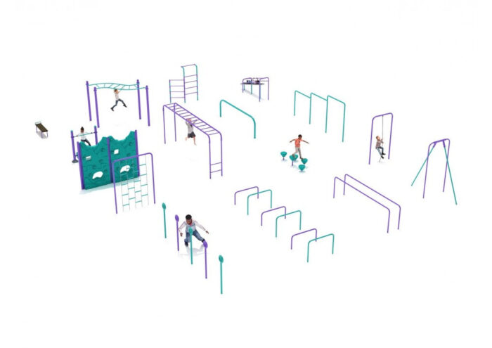 Playground-Equipment-16-Piece-Premier-Kids-Gym-Course