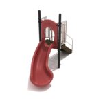 Playground-Equipment-3-Foot-Single-Left-Turn-Slide