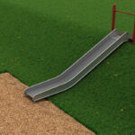 Playground-Equipment-4-Foot-Embankment-Straight-Roller-Slide