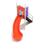 Playground-Equipment-4-Foot-Single-Left-Turn-Slide