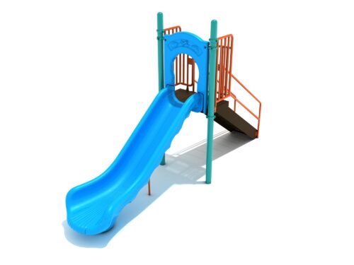 Playground-Equipment-4-Foot-Single-Straight-Slide