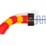 Playground-Equipment-5-Foot-Slide-with-Snake-Climber-Top