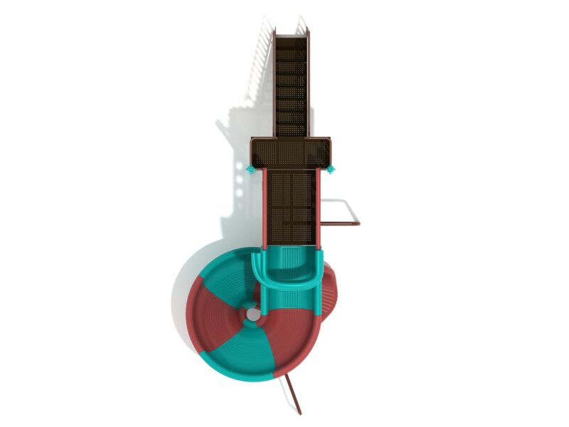 Playground-Equipment-6-Foot-Sectional-Spiral-Slide-Top