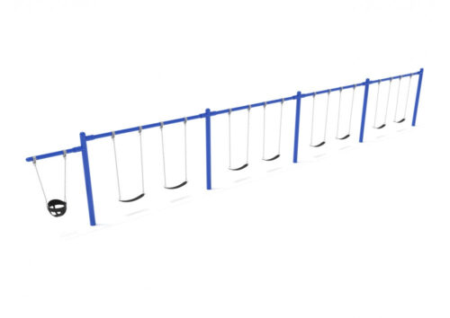 Playground-Equipment-7-8th-Feet-High-Elite-Cantilever-Swing-4-Bays-1-Cantilever