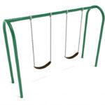 Playground-Equipment-8-Feet-High-Elite-Arch-Post-Swing-1-Bay