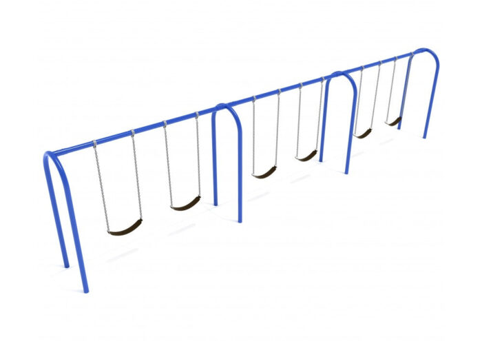 Playground-Equipment-8-Feet-High-Elite-Arch-Post-Swing-3-Bays