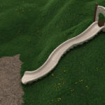Playground-Equipment-9-Foot-Single-Zig-Zag-Embankment-Slide