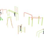 Playground-Equipment-9-Piece-Advanced-Kids-Gym-Course-Front-Kids