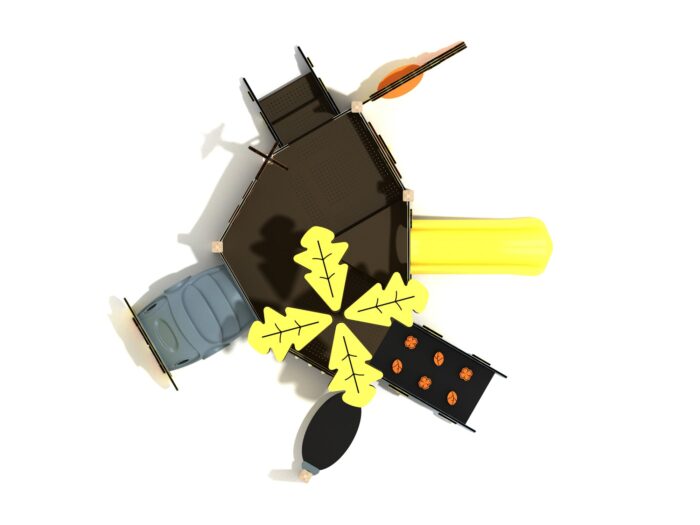Playground-Equipment-Apache-Plume-Canopy-Mini-Play-Structure-Iron-Guard-Top