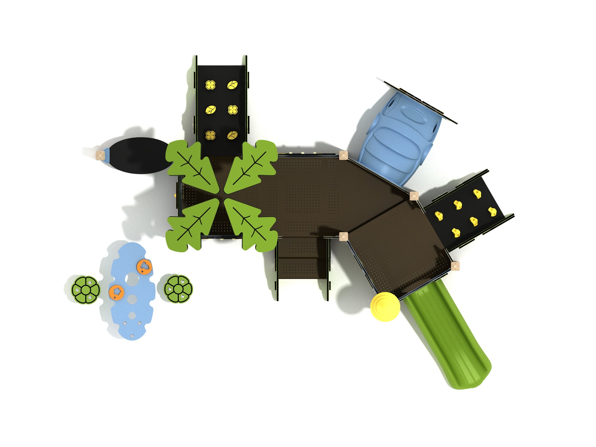 Playground-Equipment-Barberry-Canopy-Mini-Play-Structure-Iron-Guard-Top