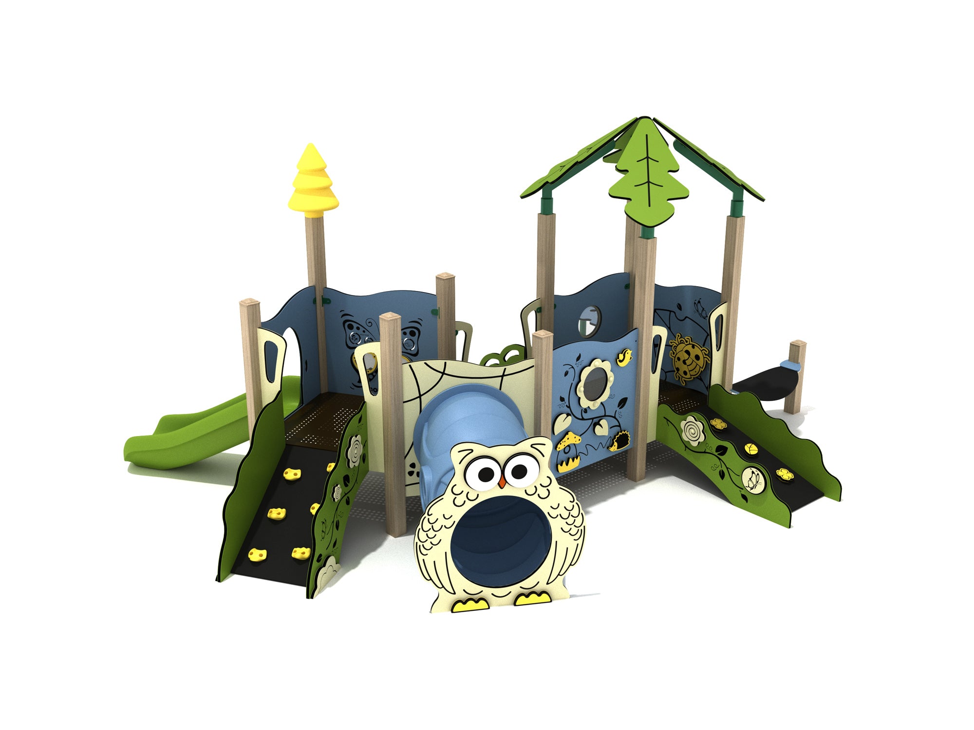 Playground-Equipment-Barberry-Canopy-Mini-Play-Structure-Steel-Guard-Back