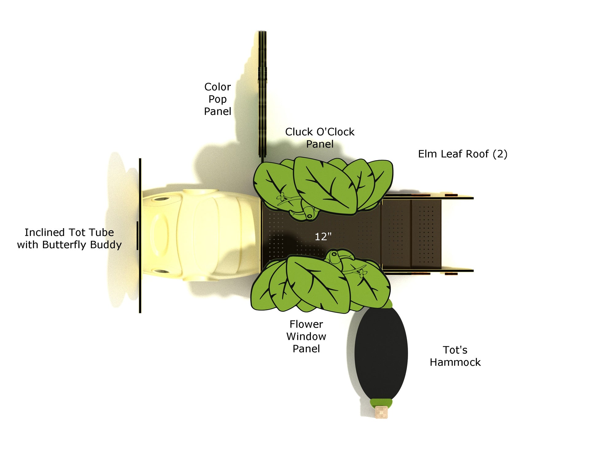 Playground-Equipment-Blackhaw-Canopy-Mini-Play-Structure-Steel-Guard-Top-Info