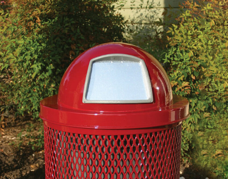 Playground-Equipment-Commercial-Amenities-32-Gallon-Trash-Receptacle-W-DP-Red