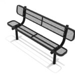 Playground-Equipment-Commercial-Amenities-6-Ft-Expanded-Steel-Bench-Black