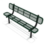 Playground-Equipment-Commercial-Amenities-6-Ft-Expanded-Steel-Bench-Green