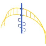 Playground-Equipment-Commercial-Curved-Helix-Climbing-Ladder-Front