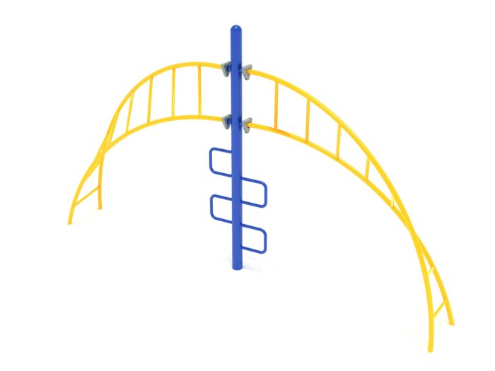 Playground-Equipment-Commercial-Curved-Helix-Climbing-Ladder-Front