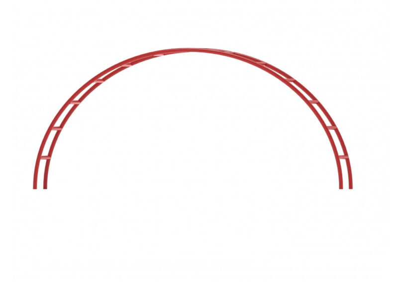 Playground-Equipment-Commercial-Curved-Ladder-Climber-Front