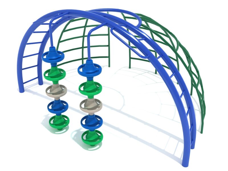 Playground-Equipment-Commercial-Delta-Pod-Climber-Dome-Station-Front