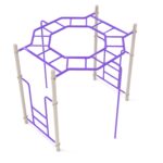 Playground-Equipment-Commercial-Octagon-Rung-Horizontal-Ladder