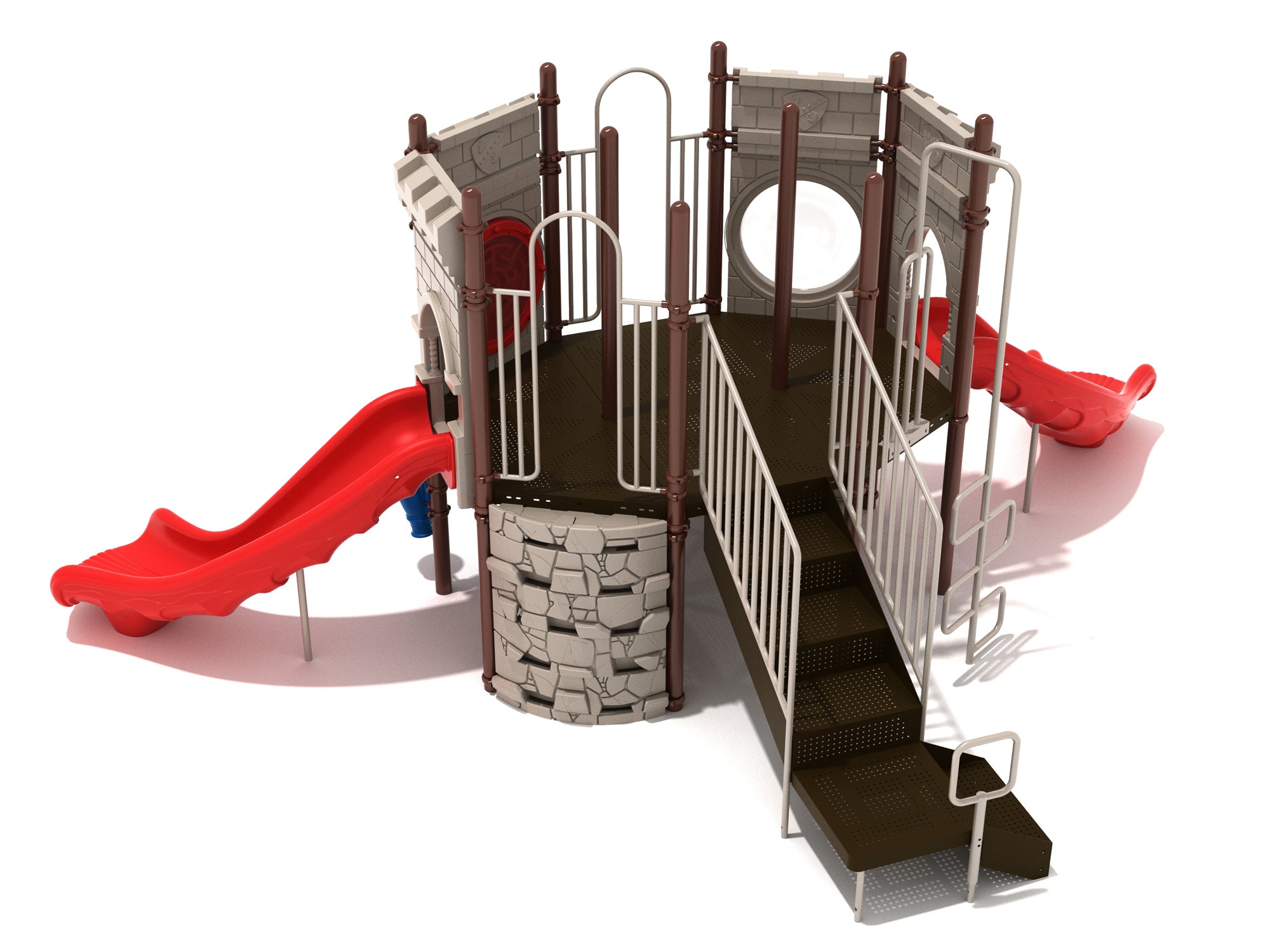 Analyzing image Playground-Equipment-Commercial-Playgrounds-Belfry-Bridge-Front