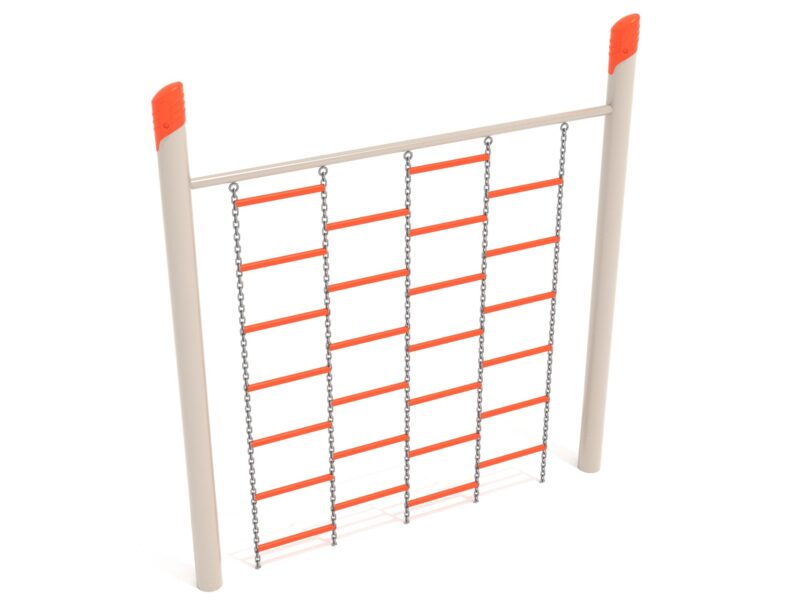 Playground-Equipment-Commercial-Single-Post-Chain-Climbing-Wall
