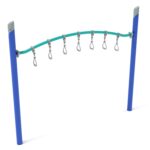Playground-Equipment-Commercial-Single-Post-Curved-Overhead-Swinging-Ring-Ladder