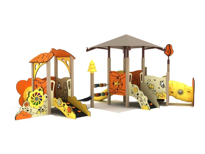 Playground-Equipment-Crabapple-Canopy-Mini-Play-Structure-Steel-Guard-Front