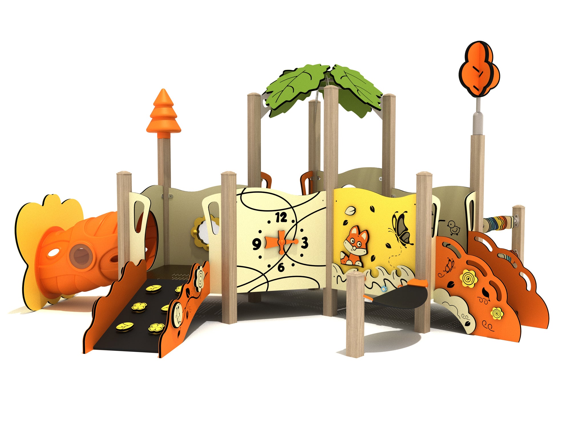 Playground-Equipment-Dogwood-Canopy-Mini-Play-Structure-Steel-Guard-Back