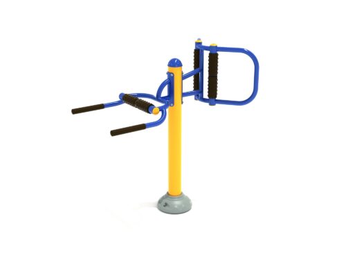 Playground Equipment Double Station Back Massage