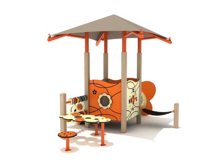 Playground-Equipment-Eastern-Redbud-Canopy-Mini-Play-Structure-Steel-Guard-Back