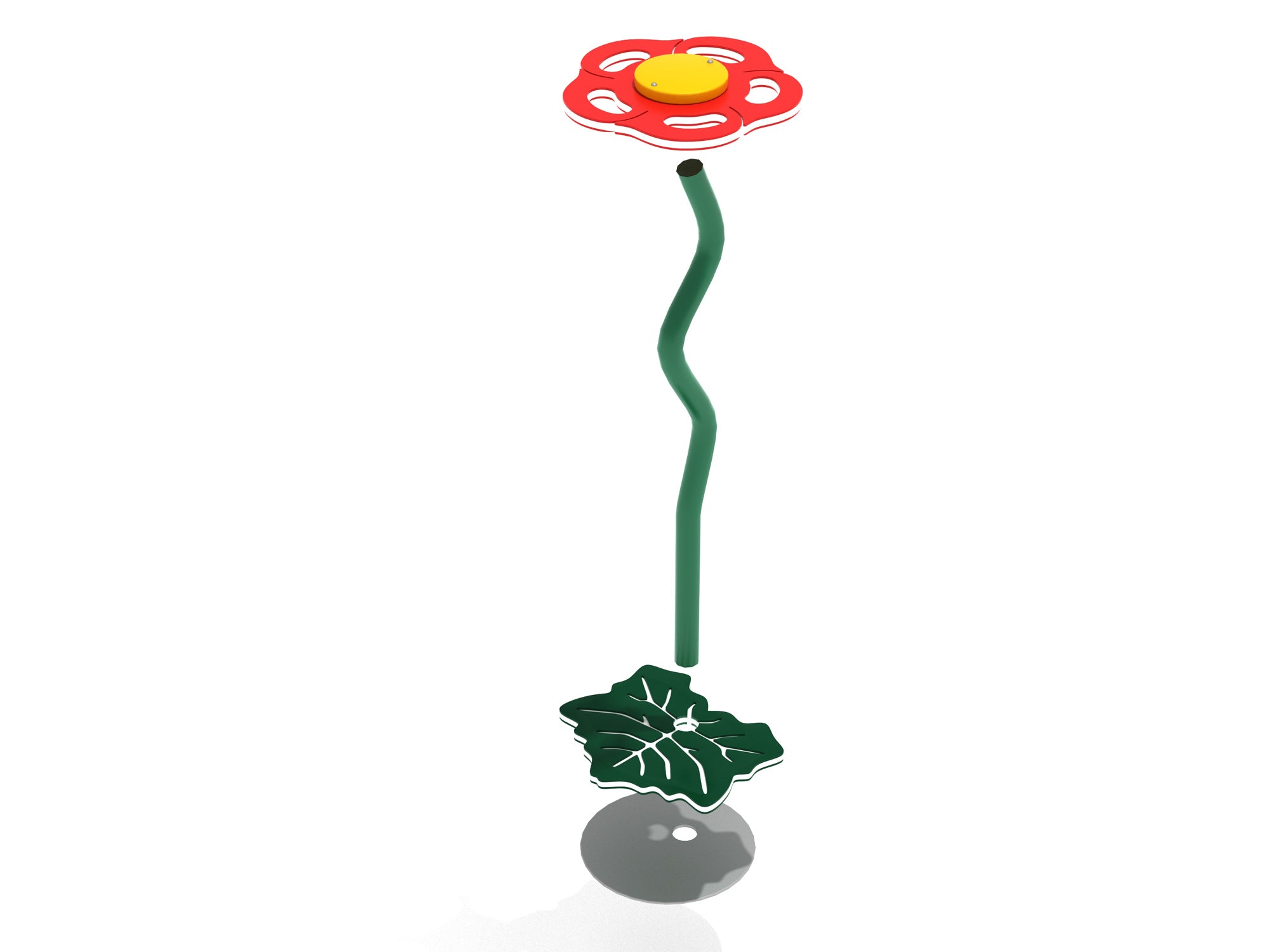 Playground-Equipment-Flower-Stepper-with-Leaf-Pieces