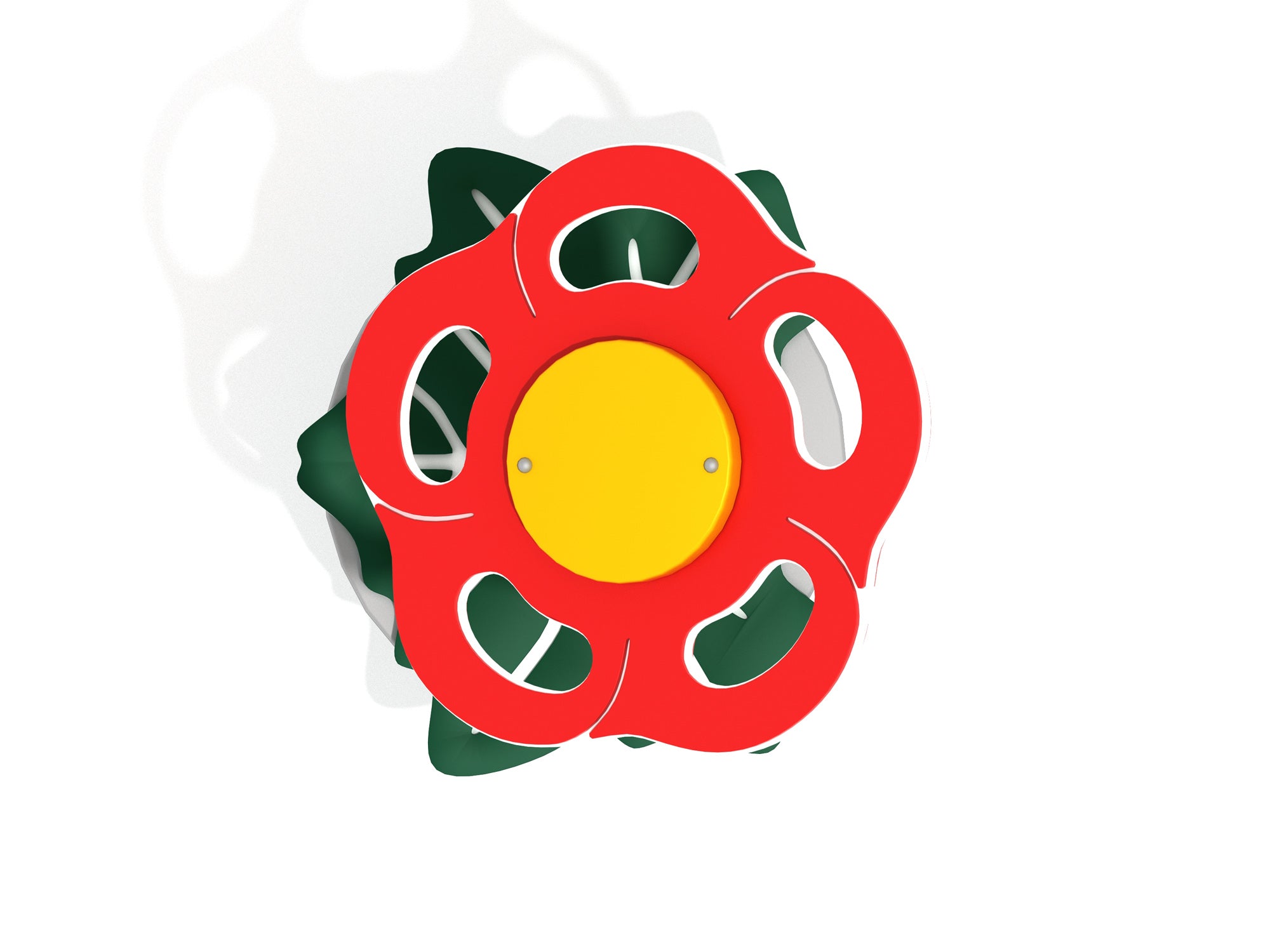 Playground-Equipment-Flower-Stepper-with-Leaf-Top