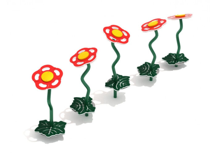 Playground-Equipment-Flower-Stepping-Path