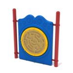 Playground-Equipment-Free-Standing-Ball-Maze-Panel-With-Posts