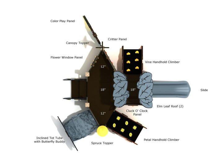 Playground-Equipment-Gardenia-Canopy-Mini-Play-Structure-Steel-Guard-Top-Info