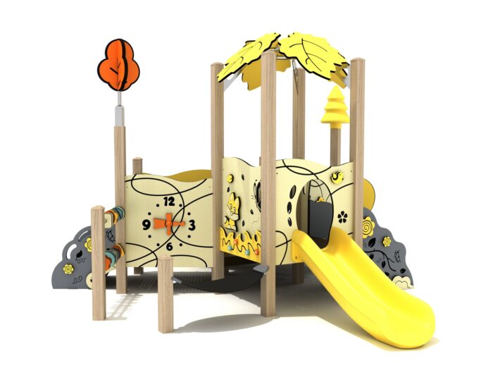 Playground-Equipment-Huckleberry-Canopy-Mini-Play-Structure-Iron-Guard-Back