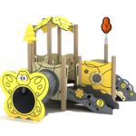 Playground-Equipment-Huckleberry-Canopy-Mini-Play-Structure-Iron-Guard-Front