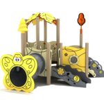 Playground-Equipment-Huckleberry-Canopy-Mini-Play-Structure-Steel-Guard-Front