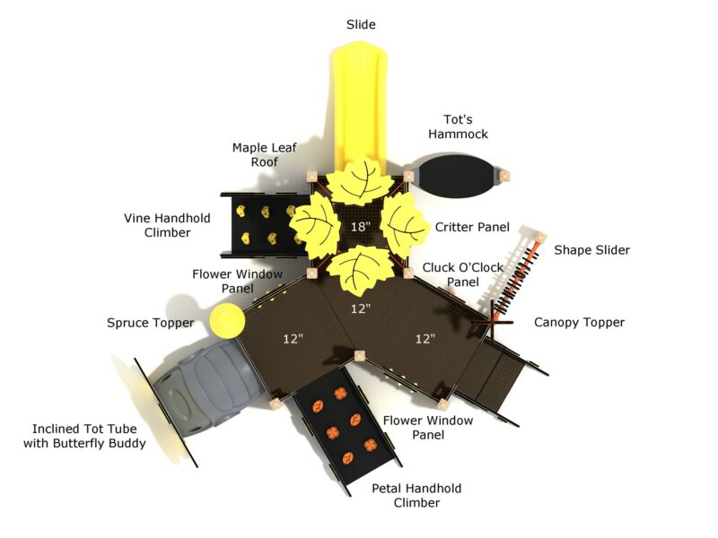 Playground-Equipment-Huckleberry-Canopy-Mini-Play-Structure-Steel-Guard-Top-Info