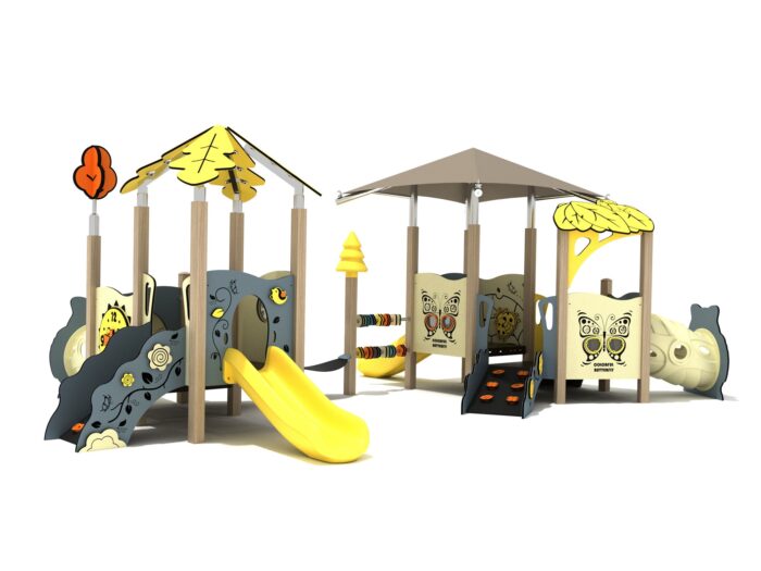 Playground-Equipment-Hydrangea-Canopy-Mini-Play-Structure-Iron-Guard-Front