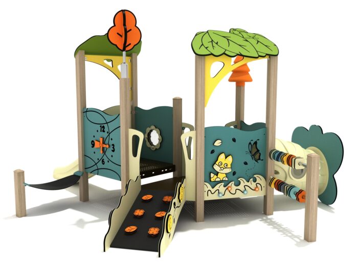 Playground-Equipment-Indigo-Canopy-Mini-Play-Structure-Iron-Guard-Back