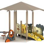 Playground-Equipment-Lilac-Canopy-Mini-Play-Structure-Steel-Guard-Front