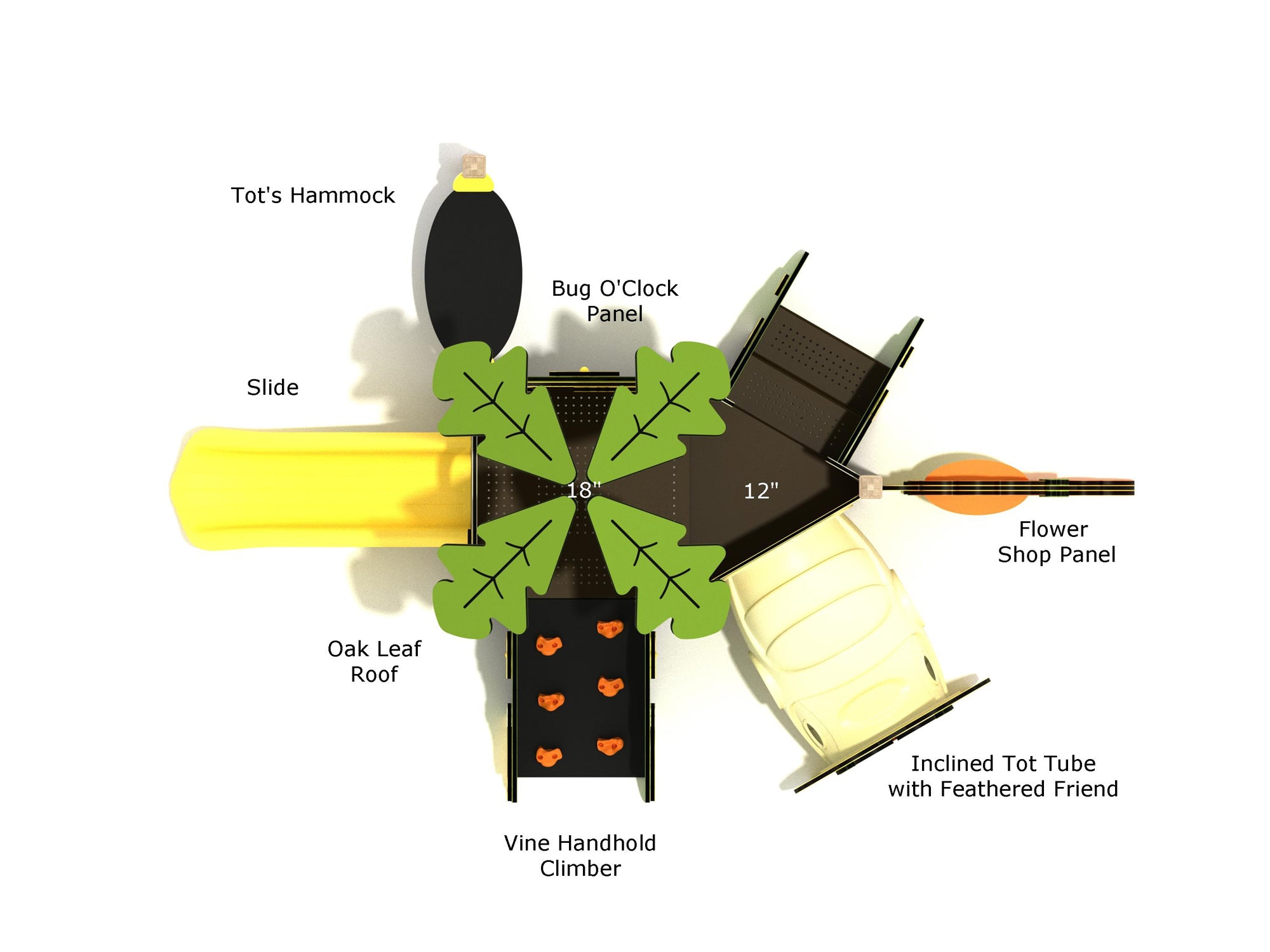 Playground-Equipment-Mesquite-Canopy-Mini-Play-Structure-Steel-Guard-Top-Info
