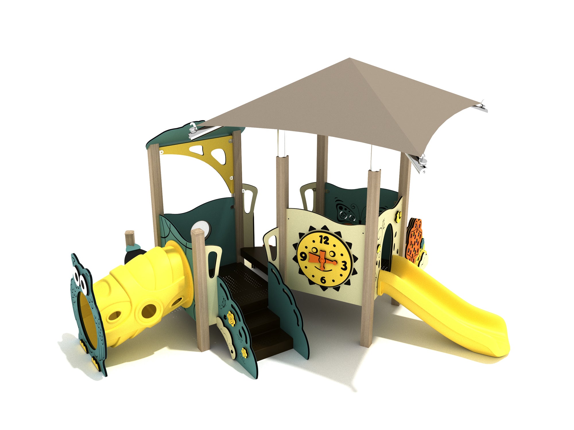 Playground-Equipment-Oleander-Canopy-Mini-Play-Structure-Iron-Guard-Front