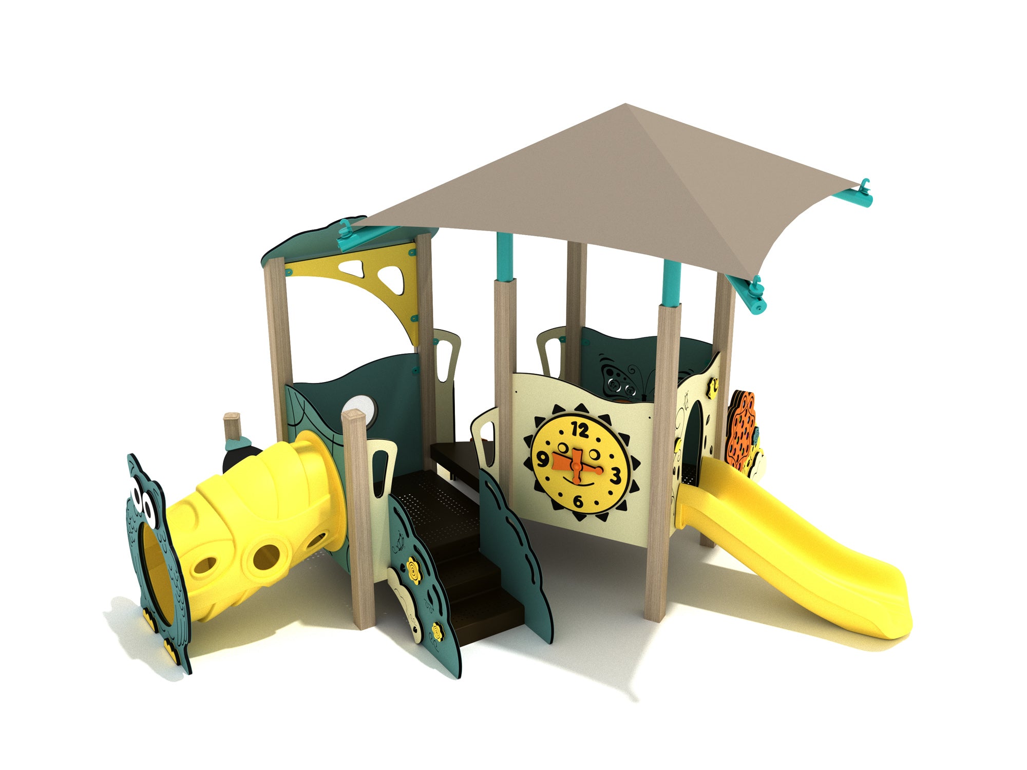 Playground-Equipment-Oleander-Canopy-Mini-Play-Structure-Steel-Guard-Front